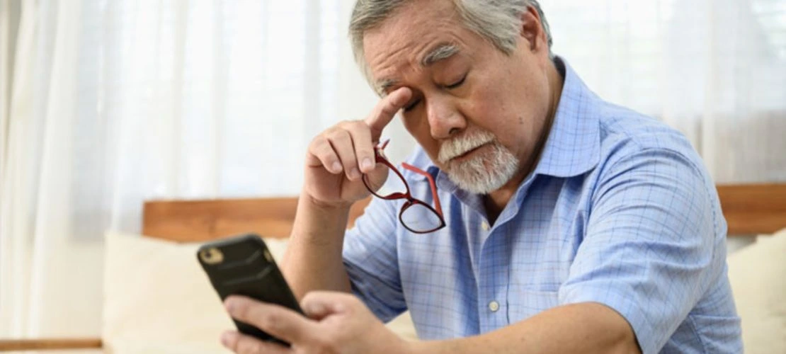 Have cloudy or blurred vision