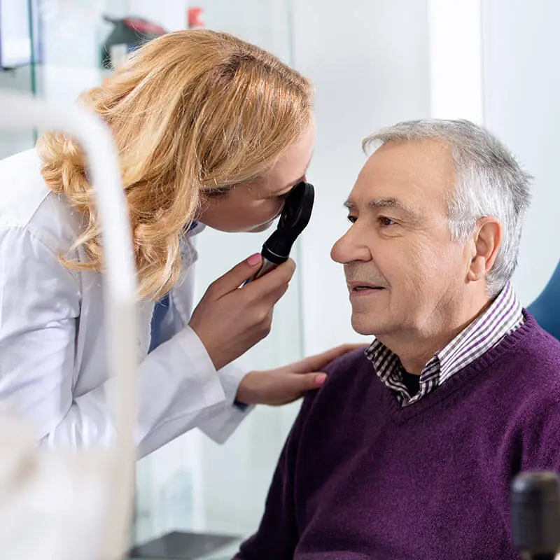 Are over 50 and are diagnosed with cataract